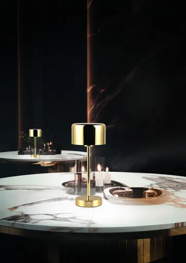 Lampa de masa Jeff, RL, 12.6x30 cm, 1.5W, 1x SMD, metal, bronz