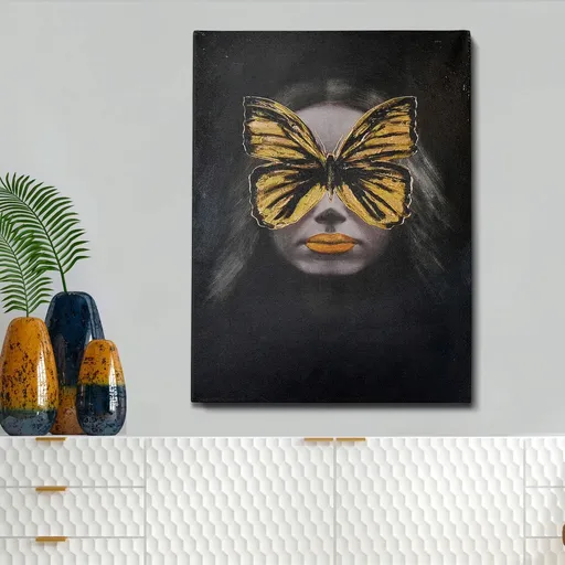 Tablou decorativ, OPG2165512977, Cadru: 100% LEMN (grosime: 3 cm), Multicolor