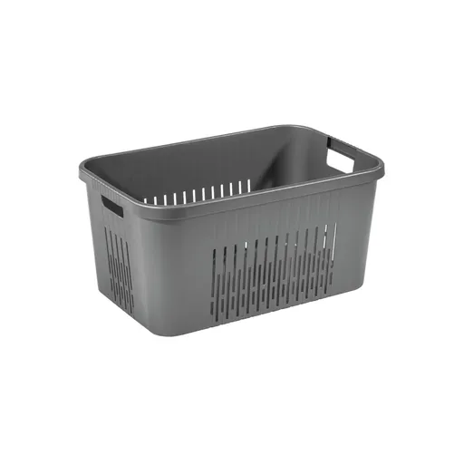Tontarelli Coș pentru rufe BELLA 48 l, gri