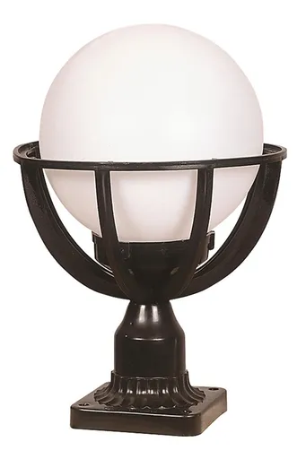 Lampa de exterior, Opviq, 685AVN1123, Alb/Negru