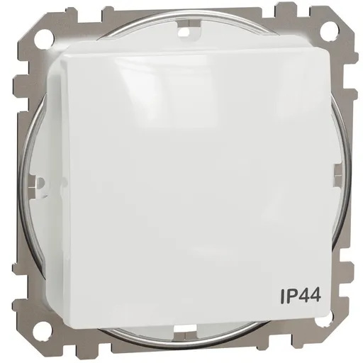Intrerupator simplu IP44, Schneider, Sedna Design, SDD211101, alb
