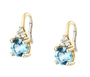 Morellato Cercei placați cu aur cu zircon cubic Tesori SAIW307