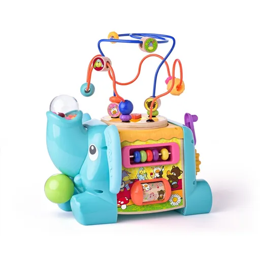 Niny Elefant didactic cu labirint, 27 x 18,5 x 29cm
