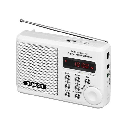 Radio portabil cu USB/MP3 SENCOR SRD 215 W