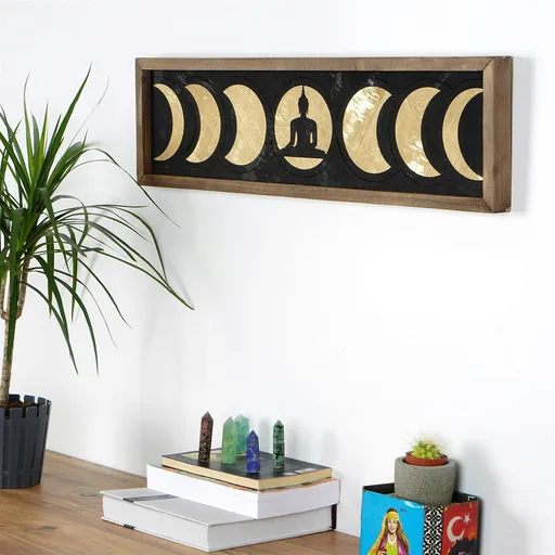 Decoratiune de perete, ART056, Dimensiune: 72 x 19,5 x 3 cm, Multicolor