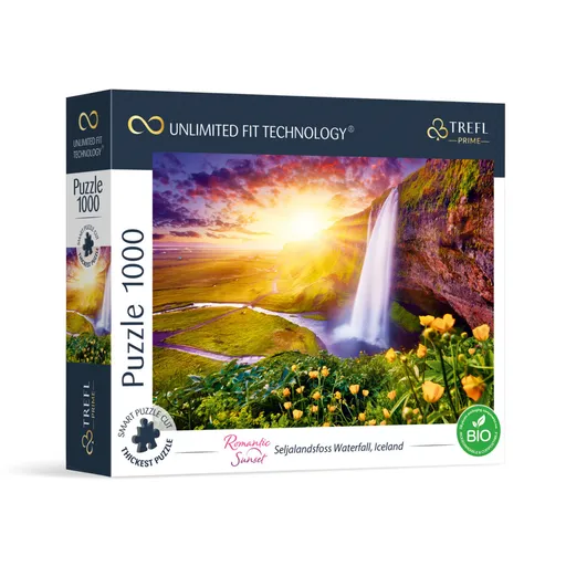 Puzzle 1000 de piese Cascadă în Islanda