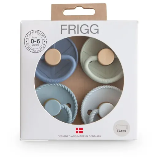 FRIGG 4 Pack Edition Size 1:0-6 months suzetă Skyline Serenity