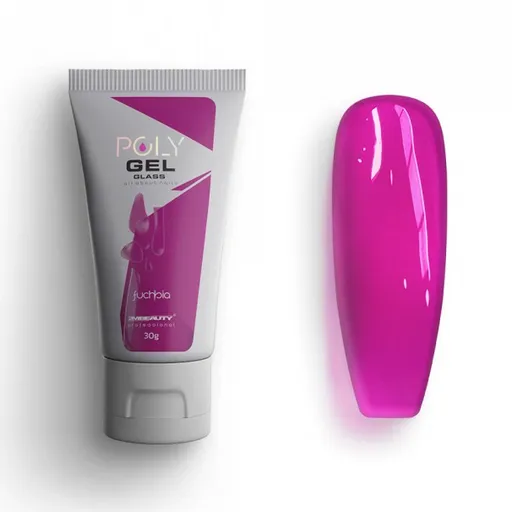Polygel Glass 2M Hema Free - Fuchsia 30gr
