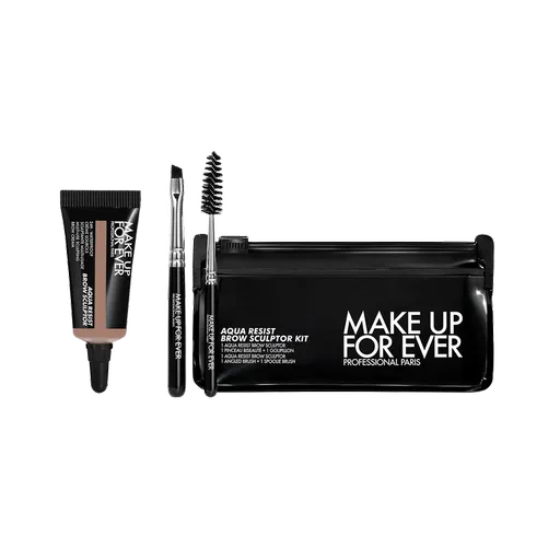Make Up For Ever Cremă pentru sprâncene Aqua Resist Brow Sculptor Kit 15 Neutral Blond