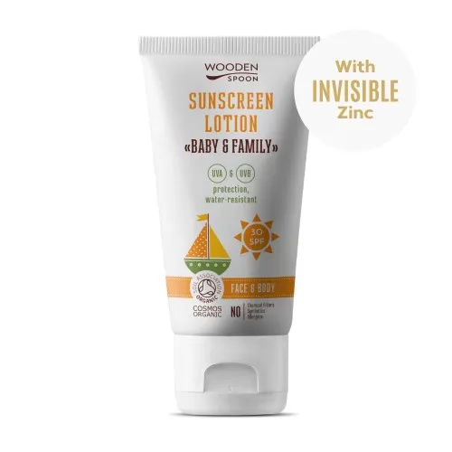 WoodenSpoon Loțiune de corp de protecție solară Baby