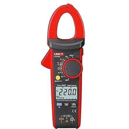Clampmetru Digital 600a True Rms UT216C UNI-T MIE0189