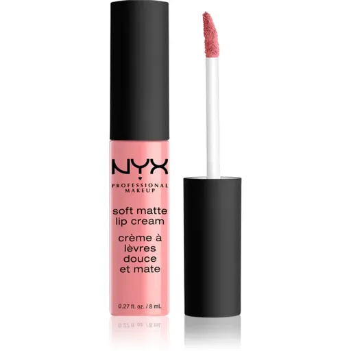 NYX Professional Makeup Soft Matte Lip Cream ruj lichid mat, cu textură lejeră culoare 06 Istanbul 8 ml