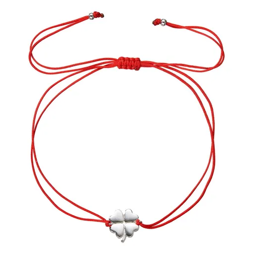 Evolution Group - Pavona Brățară cabala roșie cu trifoi cu patru foi 13047.3 red