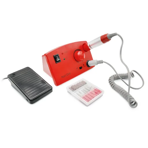 Freza / Pila Electrica Unghii ZS-602 45W 35000 rpm, Red