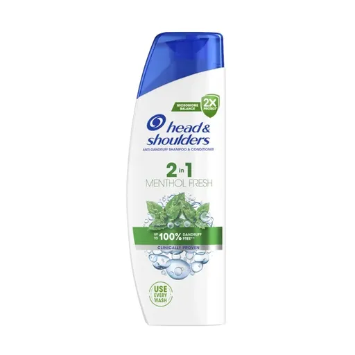 Head and Shoulders Șampon și balsam Menthol Fresh (Anti-Dandruff Shampoo & Conditioner) 400 ml