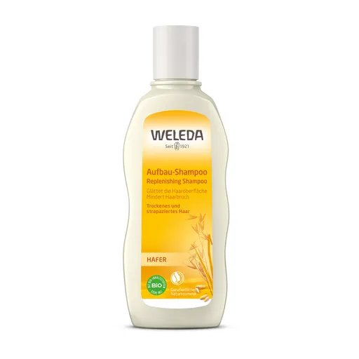 Weleda Șampon de regenerare cu ovăz pentru păr uscat și deteriorat 190 ml