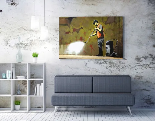 Tablou decorativ, WY130 (50 x 70), Canvas imprimat, Multicolor