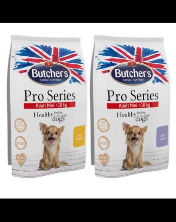 BUTCHER'S ProSeries Dog Dry Mix arome cu miel si pasare 2x800 g pentru caini