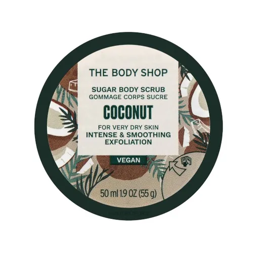 The Body Shop Peeling de corp pentru piele foarte uscată Coconut (Body Scrub) 50 ml