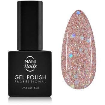NaniNails NANI Professional lac de unghii sub forma de gel culoare Party Lady 6 ml