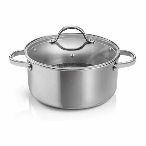 Oală cu capac Tescoma SteelCRAFT 24 cm, 5 l, 5 l
