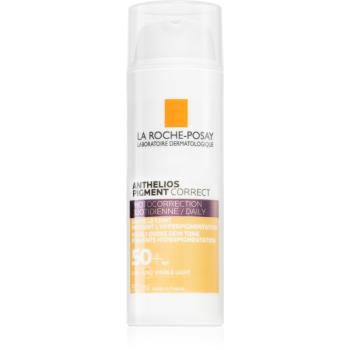 La Roche-Posay Anthelios crema solara pentru tratarea petelor pigmentare SPF 50+ culoare Light 50 ml