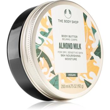 The Body Shop Almond Milk Body Butter unt de corp hranitor pentru piele uscata si sensibila 200 ml