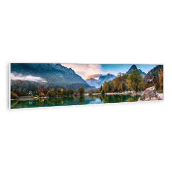 Klarstein Wonderwall Air Art Smart, încălzitor cu infraroșu, vârtej, 120 x 30 cm, 350 W