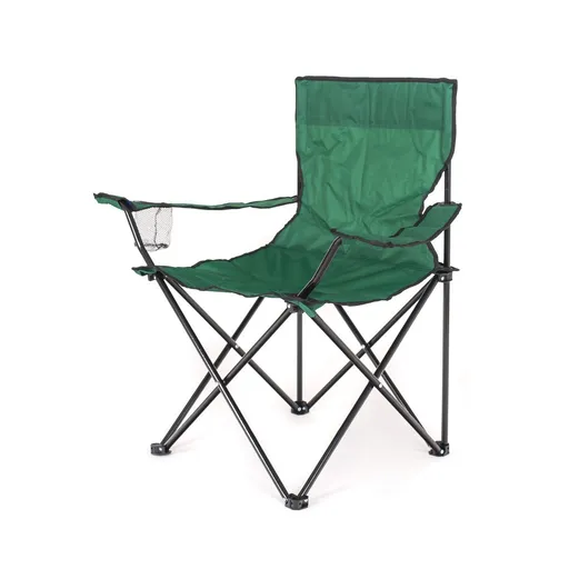 Fotoliu pentru pescari Happy Green Fish verde