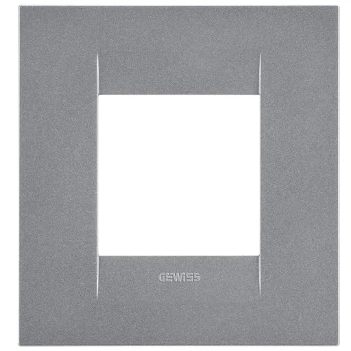 Rama 2 module Gewiss Chorus Geo GW16422VT, titan