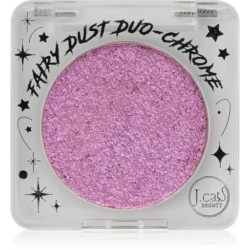 J.Cat Beauty Fairy Dust Duo-Chrome umbre de pleoape cu sclipici culoare 107 Twinkle Craze 2.3 g