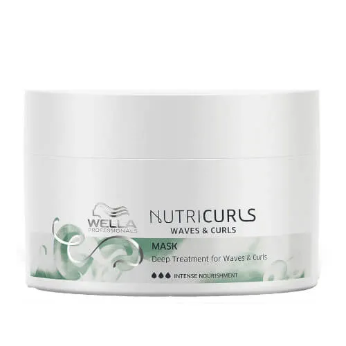 Wella Professionals Masca de netezire pentru părul ondulat și creț Nutricurls (Waves & Curls Mask) 500 ml
