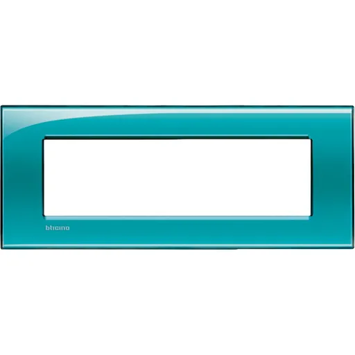 Rama ornament 7 module Bticino Living Light LNA4807VD, verde