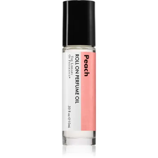 The Library of Fragrance Peach ulei pentru corp roll-on unisex 10 ml