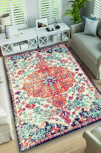 Covor, Adobe, 120x150 cm, Poliester, Multicolor