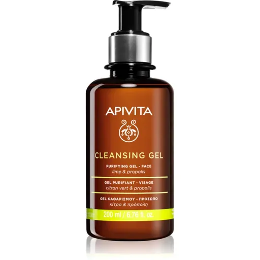Apivita Cleansing Gel for Oily Skin gel de curățare pentru ten gras și mixt 200 ml