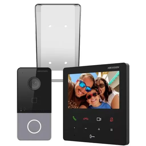 KIT VIDEOINTERFON IP WiFi & PoE Hikvision DS-KIS606-P