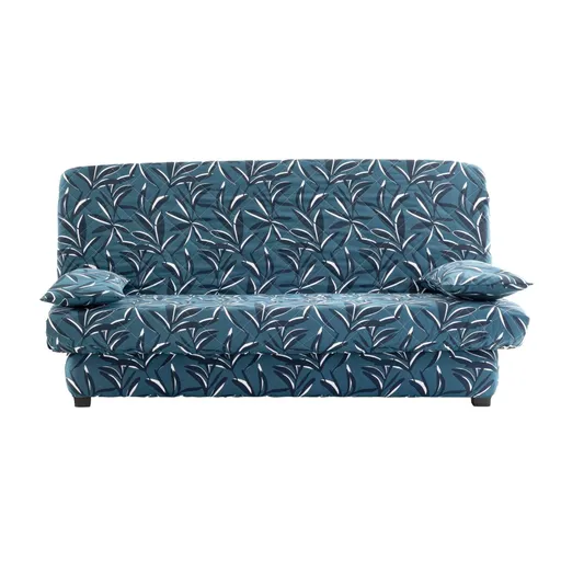 Husă de canapea clic-clac cu imprimeu de frunze