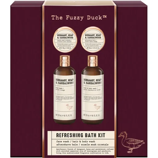Baylis & Harding The Fuzzy Duck Bergamot, Hemp & Sandalwood set cadou pentru barbati