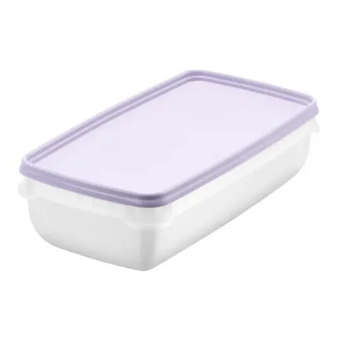 SmartStore Set de recipiente din plastic Freezer 2bucăți, lavandă, 1200 ml, 1200 ml