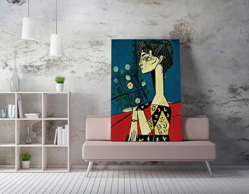 Tablou decorativ, WY75 (50 x 70), Lemn, Multicolor