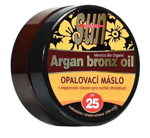 Unt de protecție solară cu ulei de argan organic SPF 25
