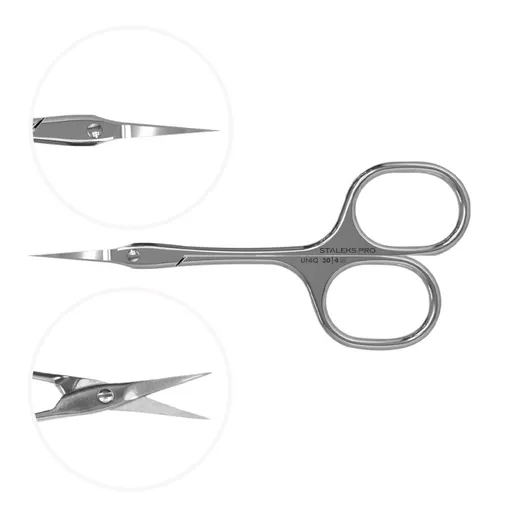 Foarfeca cuticule Staleks Pro UNIQ Asimetrice SQ-30/4