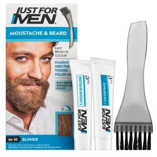 Just For Men Moustache & Beard Color culoarea barbii M10 Blonde