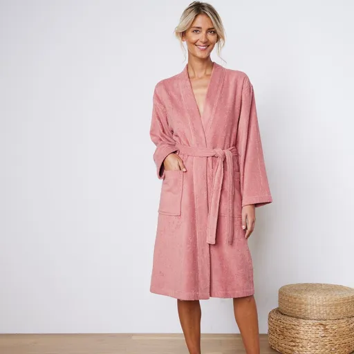 Halat de baie unisex din țesătură terry de cea mai înaltă calitate