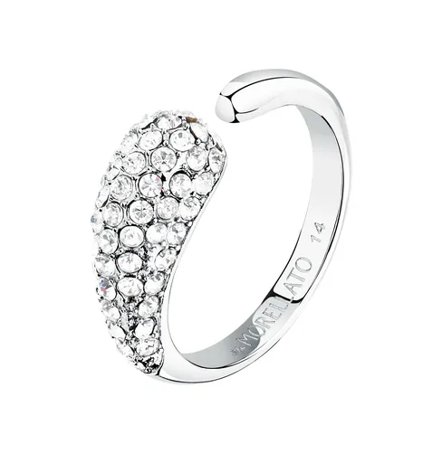 Morellato Inel deschis strălucitor cu cristale Design SAYP1401 56 mm