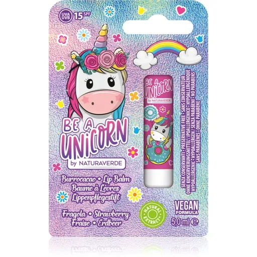 Be a Unicorn Naturaverde Lip Balm balsam de buze pentru copii 1 buc