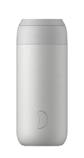 Cană termos Chilly's Bottles - Gri 500ml, Ediția Seria 2