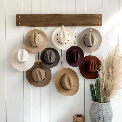 Raft de perete, Hanah Home, Raf288, 100x10x2 cm, Lemn