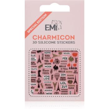 emi Charmicon France folii autocolante pentru unghii 3D 1 buc